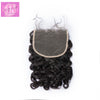 5x5 Deep Wave Transparent Closure